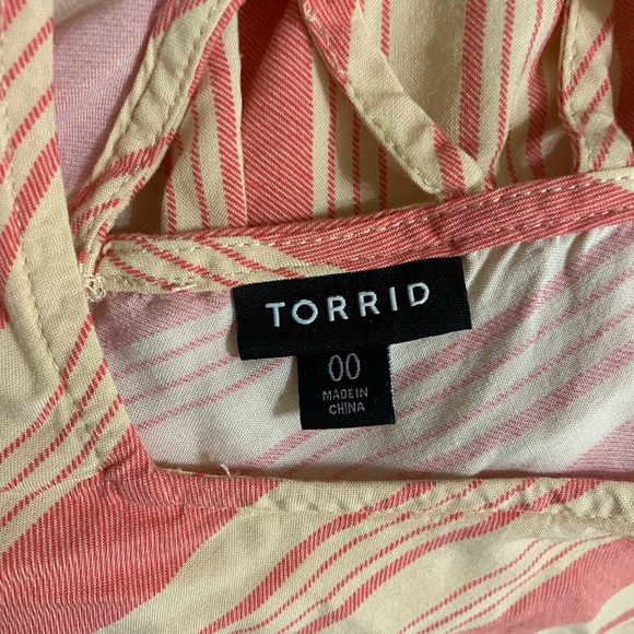 Torrid Striped Empire Tank Top - Picture 6 of 6